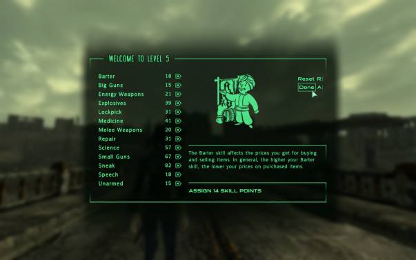 fallout 3 level up